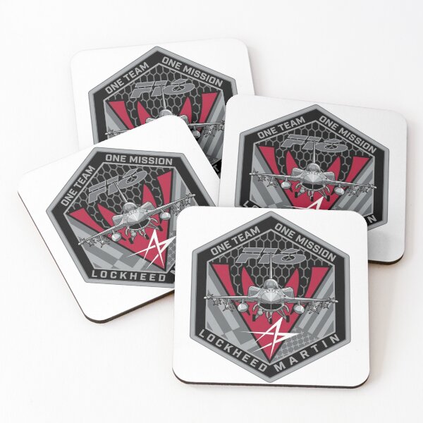 Item preview, Lockheed Martin F-16 "One Team, One Mission" Program Patch designed and sold by CharlieDesings.