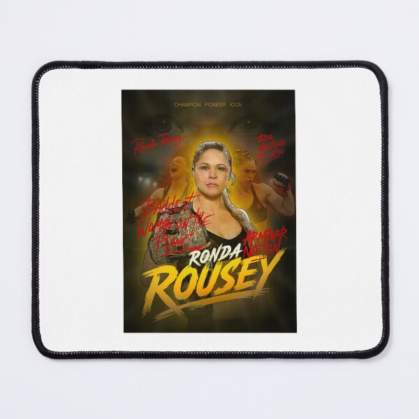 Item preview, Ronda Rousey MMA Legend Art – Rowdy Champion Women’s Fight Illustration designed and sold by GrizzlyCollective.