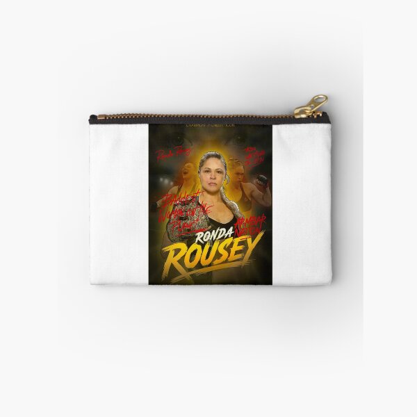 Item preview,  Ronda Rousey MMA Legend Art – Rowdy Champion Women’s Fight Illustration designed and sold by GrizzlyCollective.