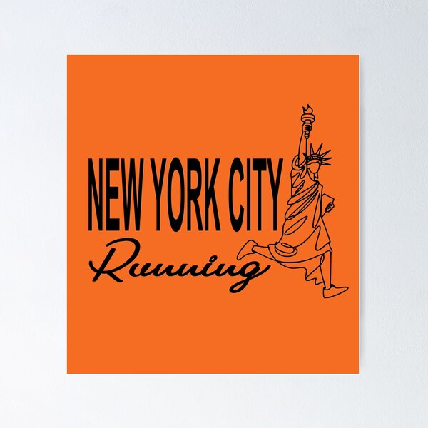 Item preview,  Im running New York Marathon Runner  designed and sold by Colorfulman.