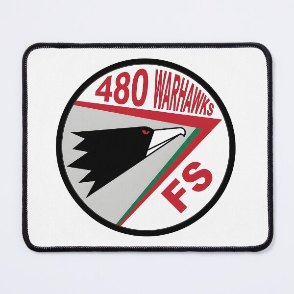 Item preview, Emblem of the 480th Fighter Squadron "Warhawks" designed and sold by CharlieDesings.