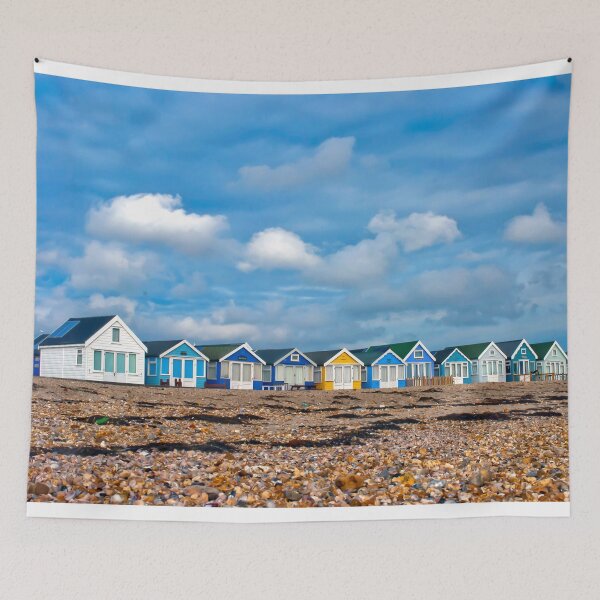 Item preview, Beach Huts Hengistbury Head Dorset England designed and sold by AndyEvansPhotos.