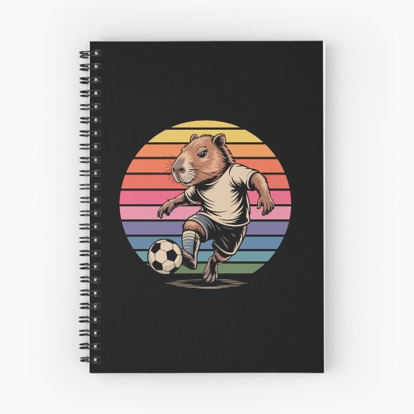Item preview, Capybara Playing Soccer designed and sold by jkrphoto.