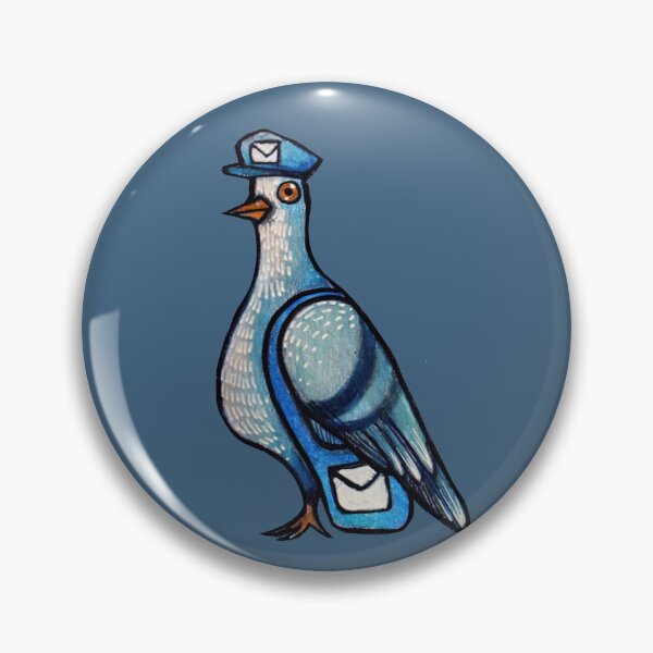 Item preview, Mail Carrier Pigeon  designed and sold by lacychenault.