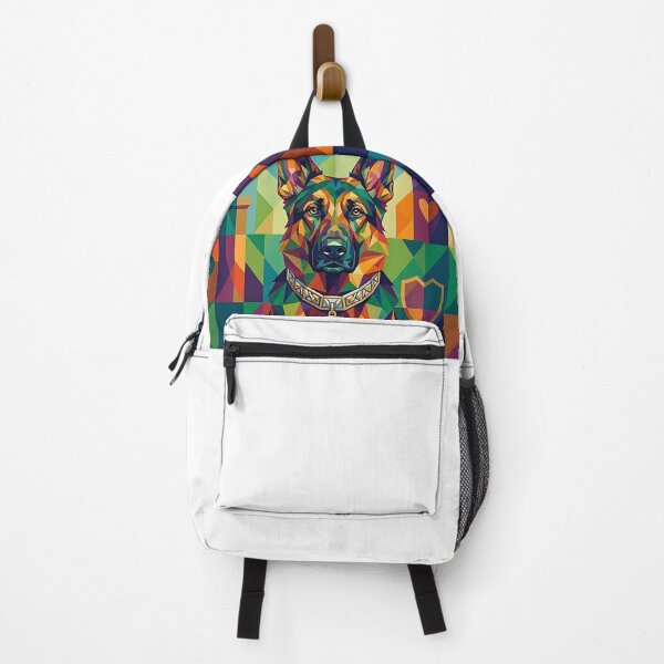 Item preview, German Shepherd coat of arms Pop Art portrait designed and sold by Pfotenfaden.