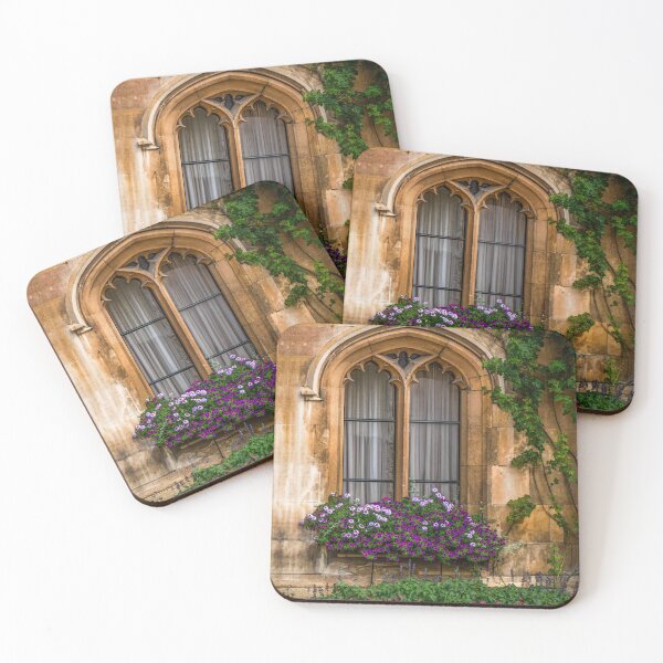 Item preview, Gothic Window and Summer Blooms in Cambridge designed and sold by Viv Thompson Photography .