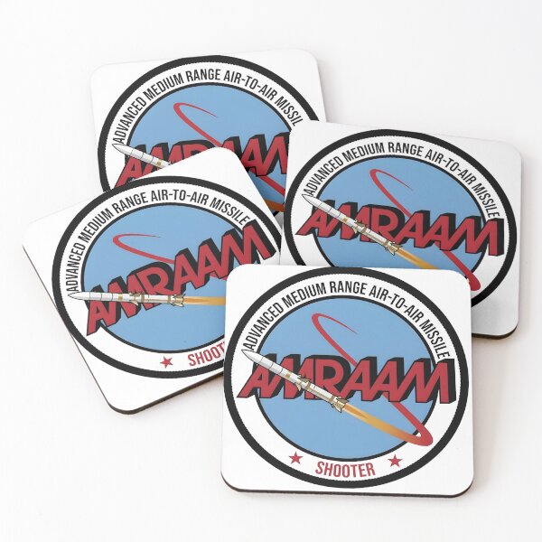 Item preview, AMRAAM Shooter Program Badge (Advanced Medium Range Air-to-Air Missile) designed and sold by CharlieDesings.