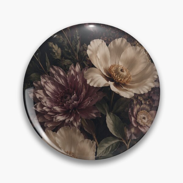 Item preview, Dark Botanical Floral Wall Art Poster  designed and sold by Tienda-Vane.