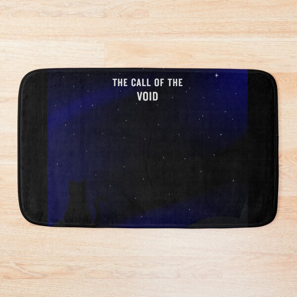 Item preview, Call of the Void – Black Cat Cosmic Night Design designed and sold by MuggsandMabel.