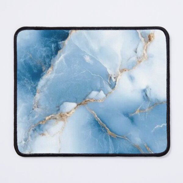 Item preview, Luxury Blue Marble with Gold Veins - Elegant Abstract Stone Texture designed and sold by LYAN-STORE.
