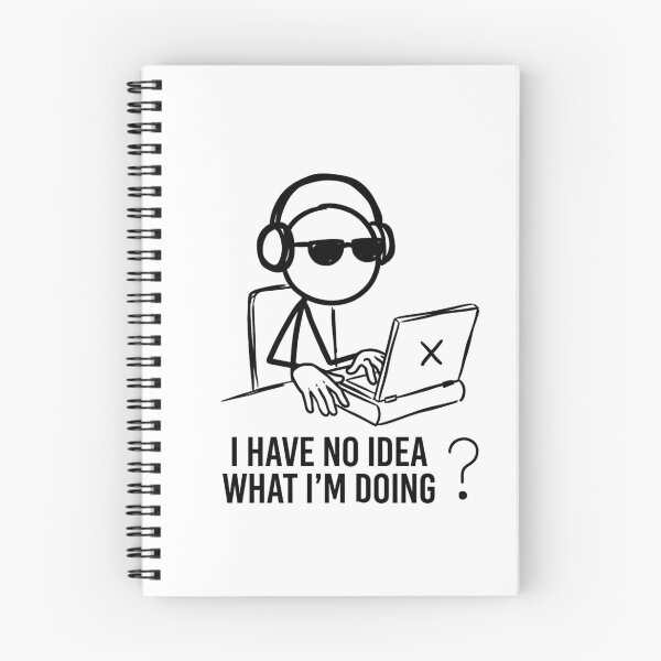 Item preview, I Have No Idea What I Am Doing Funny Stickman Meme designed and sold by SlomianyPisarz.