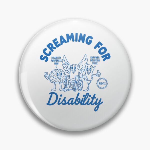 Item preview, Disability Awareness Screaming For Disability designed and sold by LuminOrb.