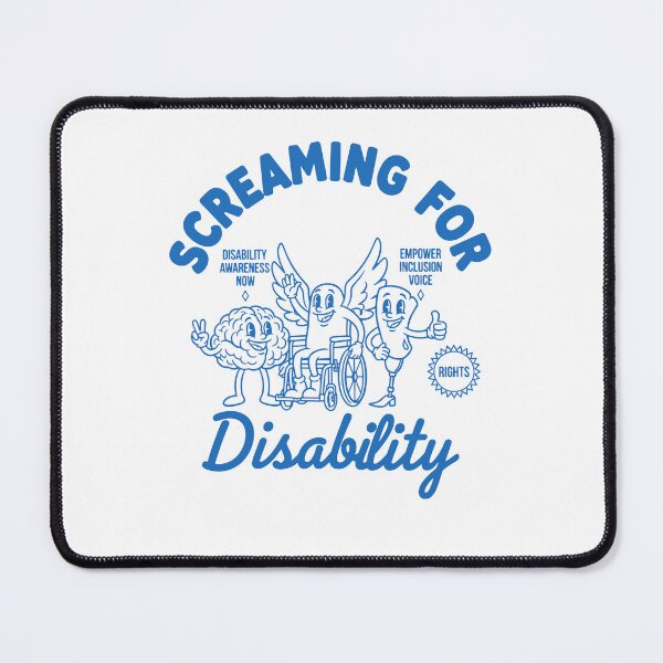Item preview, Disability Awareness Screaming For Disability designed and sold by LuminOrb.