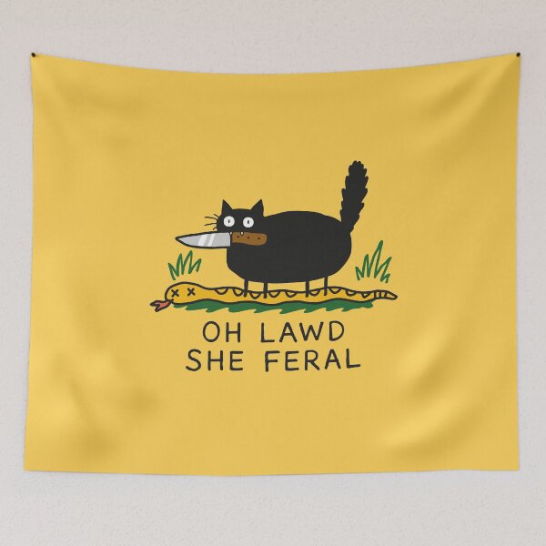 Item preview, Oh Lawd She Feral designed and sold by NQArtist.