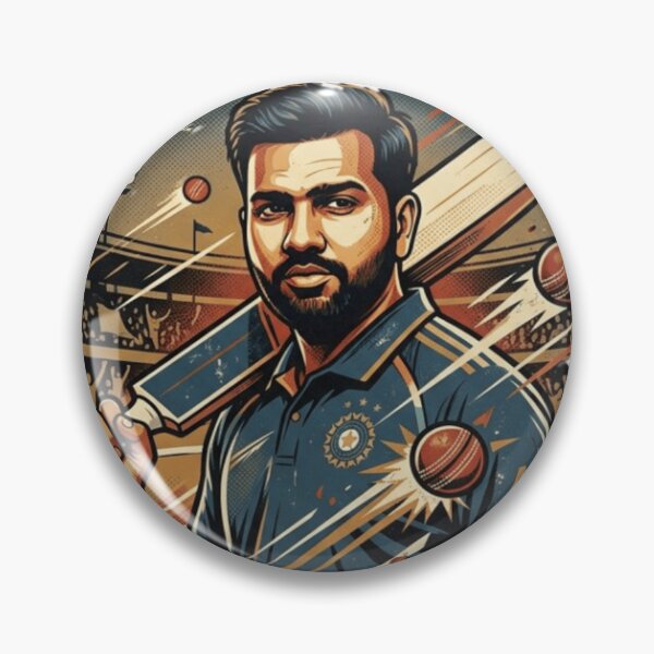 Item preview, Rohit Sharma Captain Leader Legend designed and sold by PiratesX.