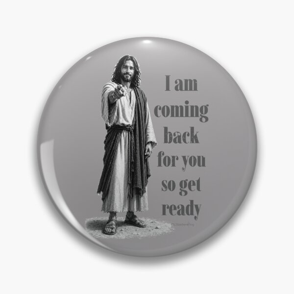 Item preview, BRB Be Right Back Jesus is coming again Get ready for the Second coming designed and sold by FTLOG.