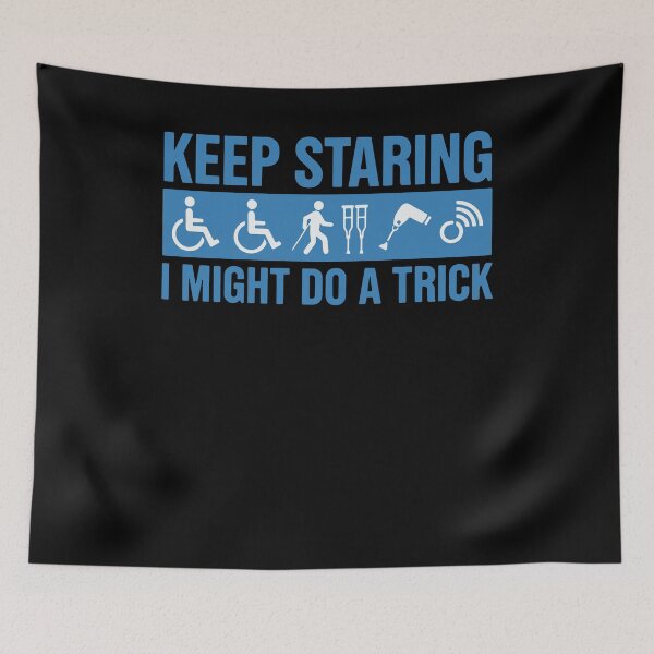 Item preview, Disability Awareness Keep Staring designed and sold by LuminOrb.