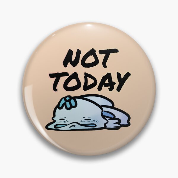 Item preview, Not today - Claninchen bunny designed and sold by Claninchen.