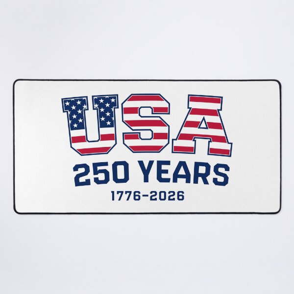 Item preview, USA 250 Years 1776-2026 (on white) designed and sold by STUDIO-72.