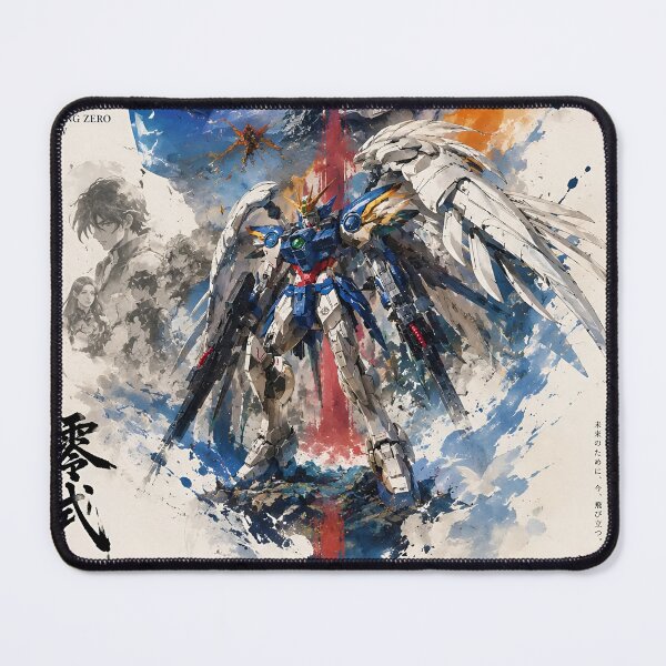 Item preview, Wing Zero EW Gundam Watercolor Mecha | XXXG-00W0 Wing Gundam Zero Endless Waltz Anime Art  designed and sold by Dyan4.