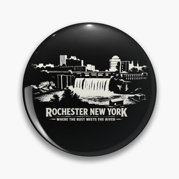 Item preview, Rochester New York - Where the Rust meets the River designed and sold by Flower City Fallout.