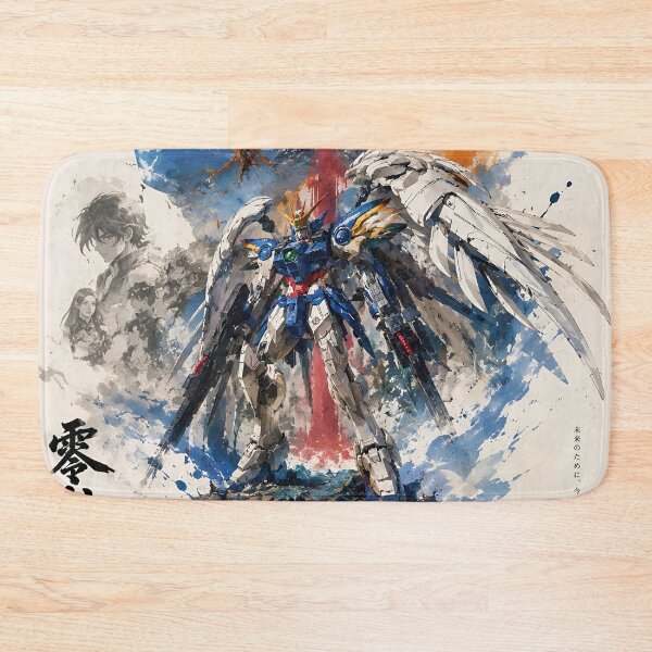 Item preview, Wing Zero EW Gundam Watercolor Mecha | XXXG-00W0 Wing Gundam Zero Endless Waltz Anime Art  designed and sold by Dyan4.
