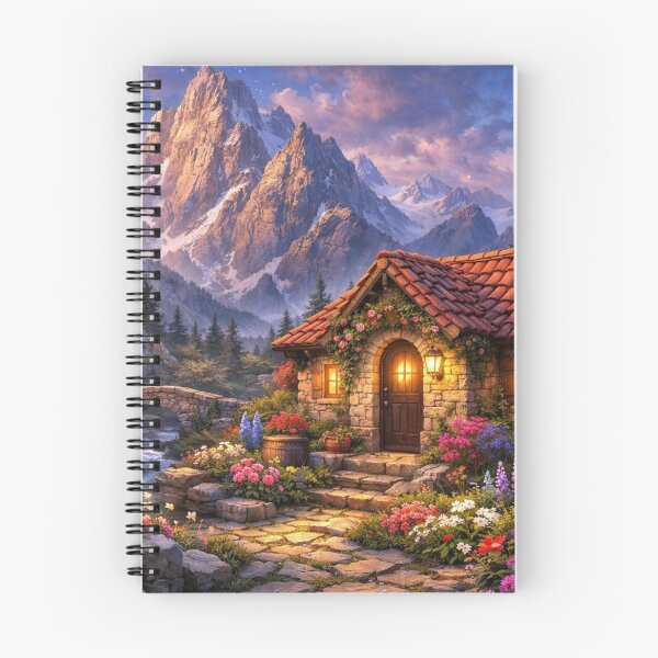 Item preview, Bright house on the mountain designed and sold by Sigtrix.