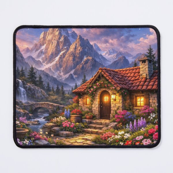 Item preview, Bright house on the mountain designed and sold by Sigtrix.