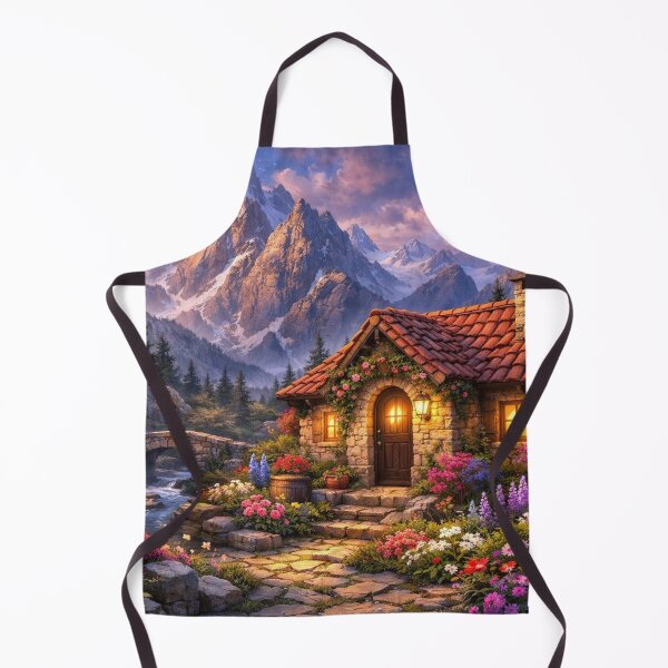 Item preview, Bright house on the mountain designed and sold by Sigtrix.
