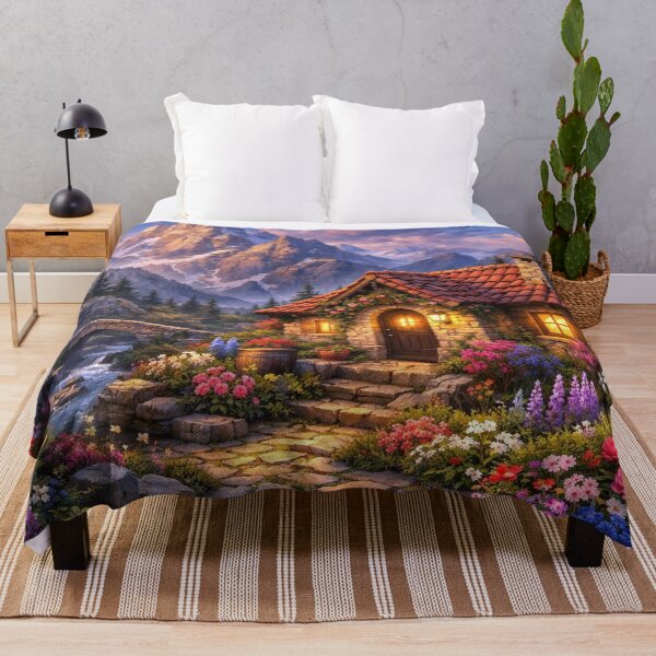 Item preview, Bright house on the mountain designed and sold by Sigtrix.