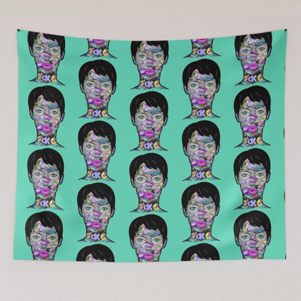 Item preview, Soft Mauve Pop Art Portrait designed and sold by The Best Designs.