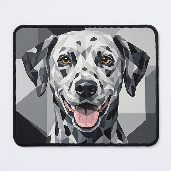 Item preview, Dalmatian Geometric Pop Art Portrait designed and sold by Pfotenfaden.
