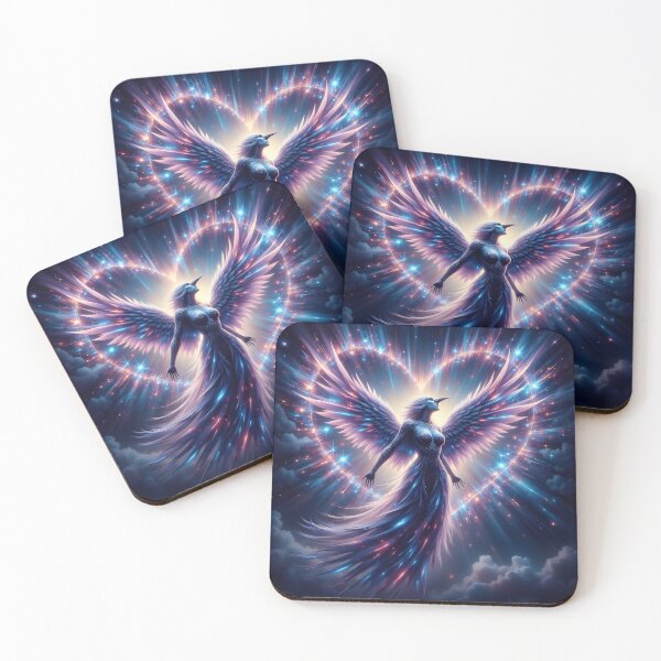 Item preview, Light Guide: Angels in the Heart of the Cosmic Night designed and sold by KunstGeist.
