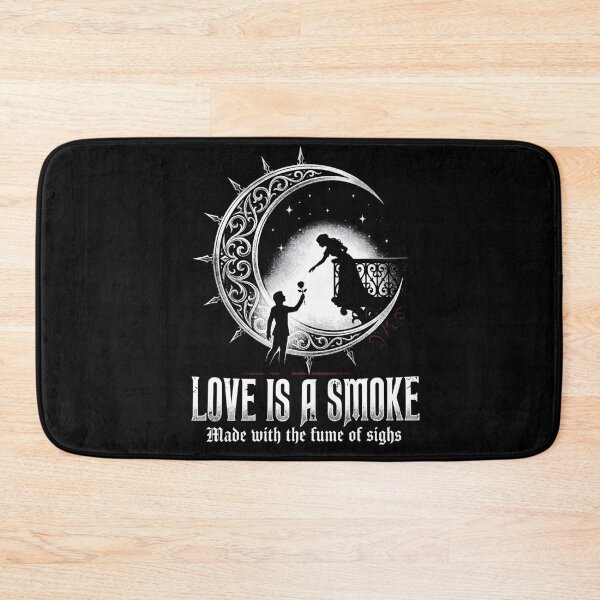 Item preview, Romeo and Juliet Love Is A Smoke Balcony Quote designed and sold by Fenay Designs.