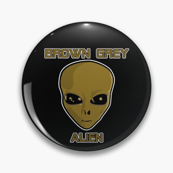 Item preview, Brown Grey Alien designed and sold by MagicEyesOnly.