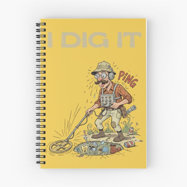 Item preview, I Dig It Funny Tee For Metal Detectorists designed and sold by WearFine.