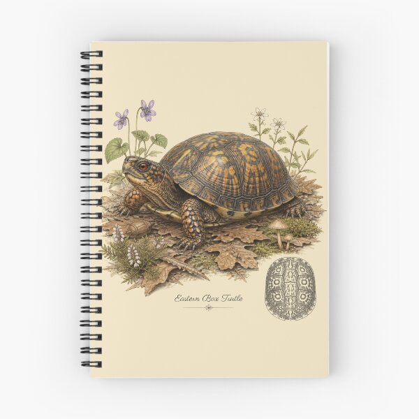 Item preview, Eastern Box Turtle Nature Study Art designed and sold by BloomStudio1.
