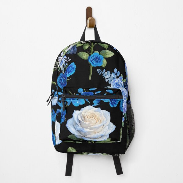 Item preview, Blue & White Rose Pattern | Elegant Floral Aesthetic designed and sold by IGLCreative.