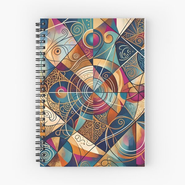 Item preview, Colors Mesmerizing Geometric Patterns Modern Aesthetics Timeless Design designed and sold by ART ATTACK ZONE.