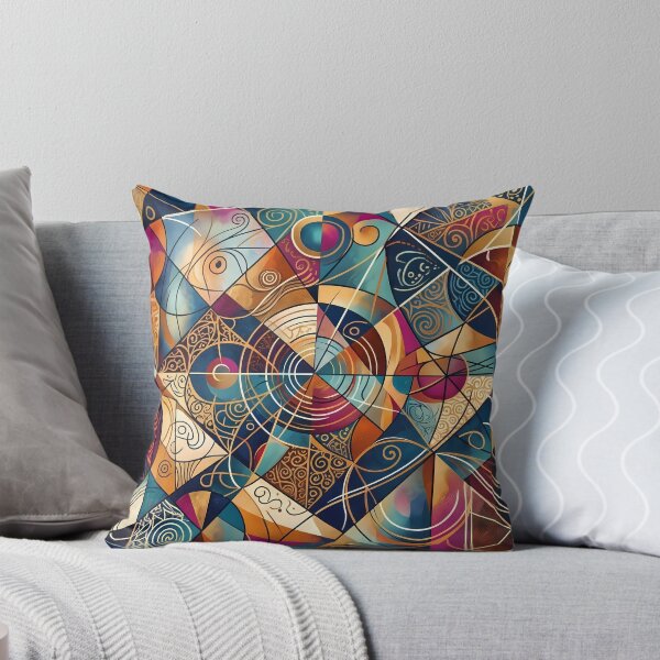 Item preview, Colors Mesmerizing Geometric Patterns Modern Aesthetics Timeless Design designed and sold by ART ATTACK ZONE.