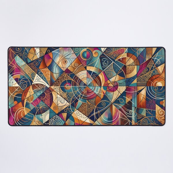 Item preview, Colors Mesmerizing Geometric Patterns Modern Aesthetics Timeless Design designed and sold by ART ATTACK ZONE.