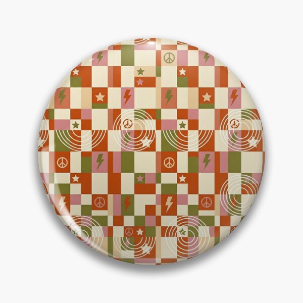 Item preview, Retro Checkerboard Color Twist Seamless Pattern Print designed and sold by Inkworksbyshery.