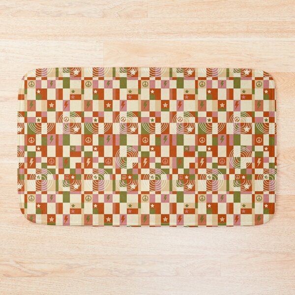 Item preview, Retro Checkerboard Color Twist Seamless Pattern Print designed and sold by Inkworksbyshery.