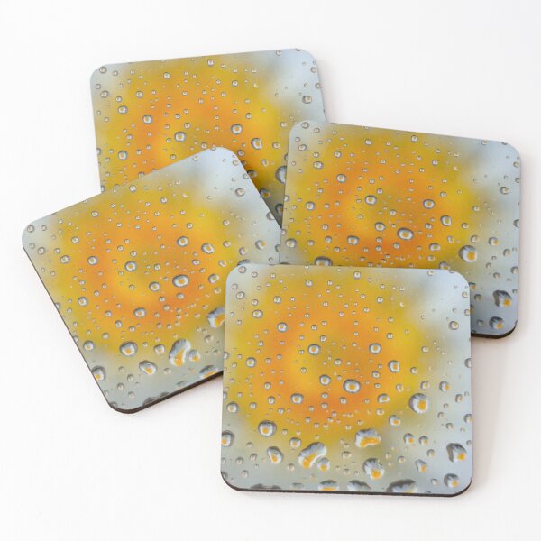 Item preview, Yellow daisy flower water droplets macro designed and sold by Kainicram.