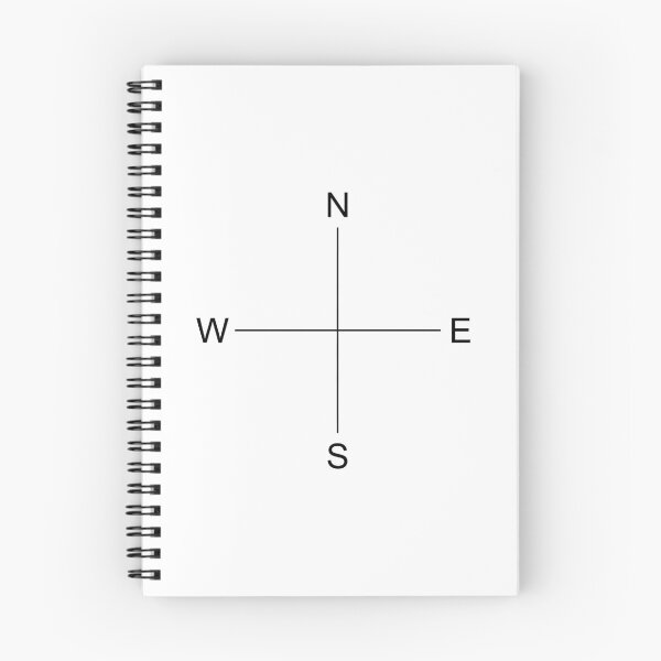 Item preview, Compass Directions Minimalist – Hiking & Outdoor Adventure Design designed and sold by Fuechse.