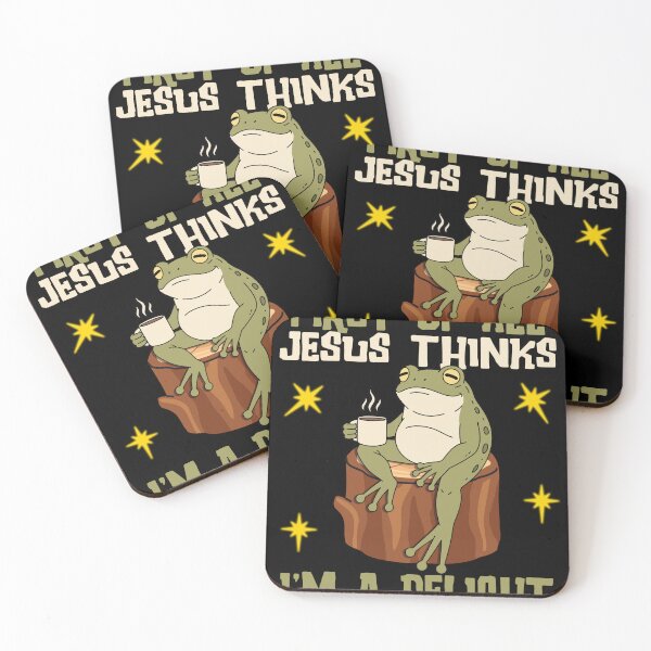 Item preview, First Of All Jesus Thinks I’m A Delight designed and sold by Spyshirt.
