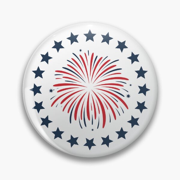 Item preview, Red and Blue Firework Display designed and sold by jkrphoto.
