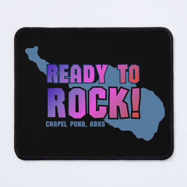 Item preview, Ready to Rock (climb) at Chapel Pond, ADKs designed and sold by YonderAndBeyond.