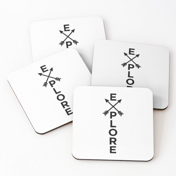 Item preview, Explore Outdoor Adventure Arrows – Minimalist Hiking & Travel Design designed and sold by Fuechse.