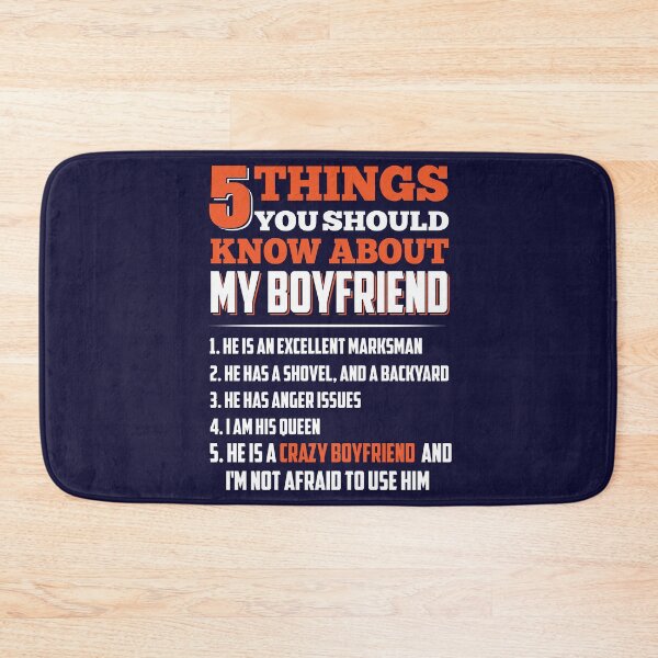 Item preview, 5 Things you should know about my boyfriend designed and sold by Kevinbank2020.
